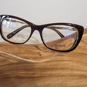 Onex Brown Cat-Eye Sunglasses